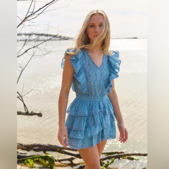 LoveShackFancy
Corelli Ruffled Mini Dress NWOT - Picture 6 of 10